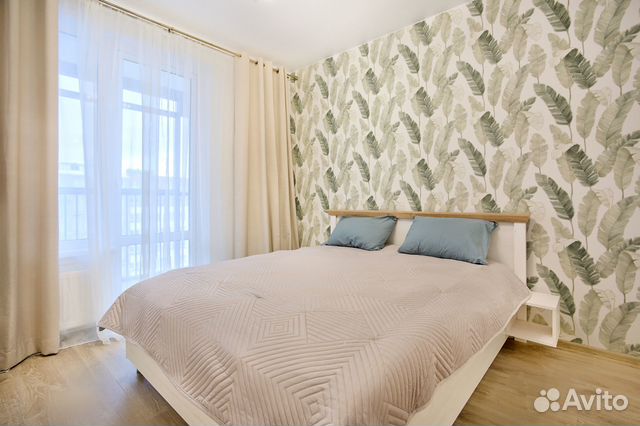 

1-к. квартира, 38 м², 2 кровати