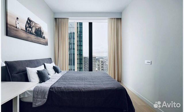 

1-к. квартира, 90 м², 3 кровати