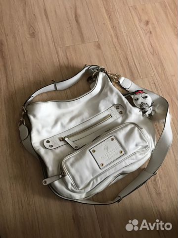Сумка Gucci белая кожа оригинал Сумка Gucci белая кожа оригинал