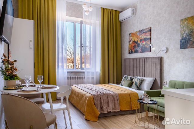 

Квартира-студия, 30 м², 2 кровати