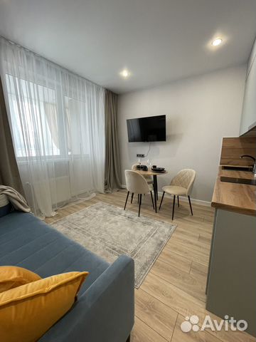 

Квартира-студия, 30 м², 2 кровати
