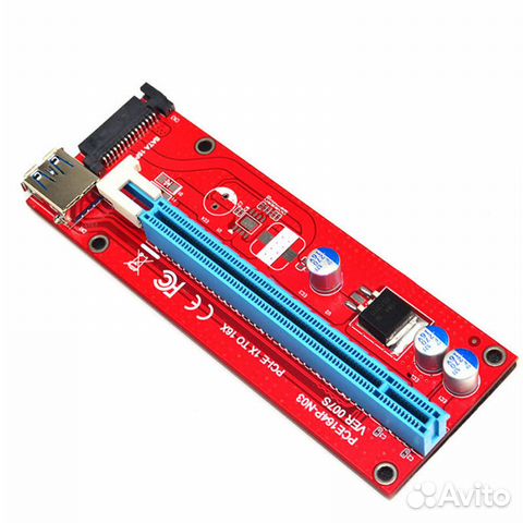 Райзера Molex и SATA