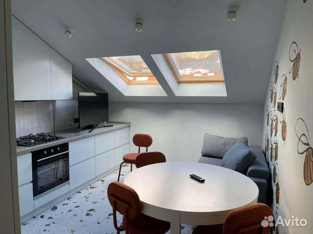 

1-к. квартира, 55 м², 3 кровати