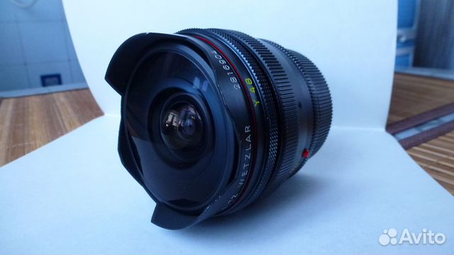 Объектив Leitz fisheye-elmarit-r 16-2/8