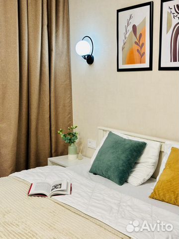 

Квартира-студия, 33 м², 2 кровати