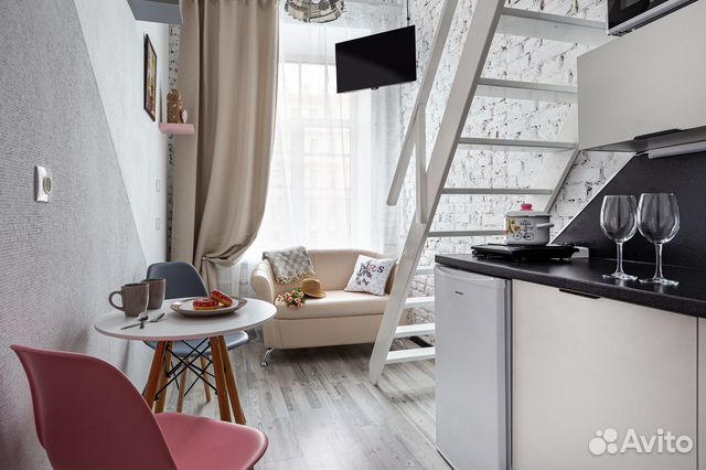 

Квартира-студия, 14 м², 1 кровать