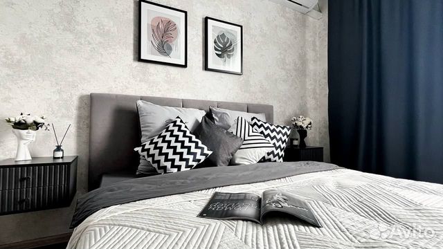 

1-к. квартира, 40 м², 2 кровати
