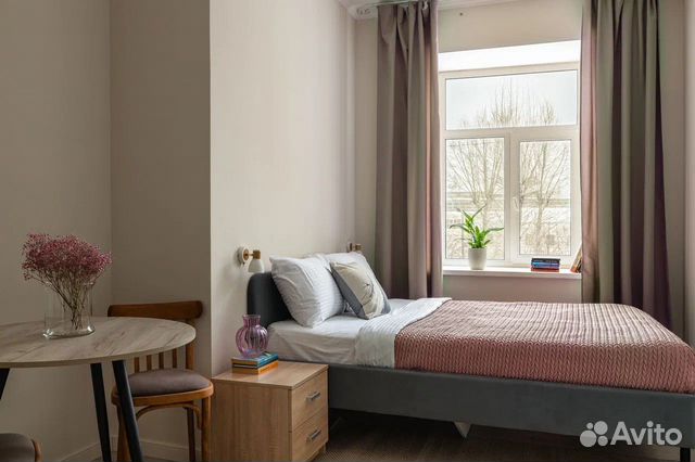

Квартира-студия, 25 м², 2 кровати