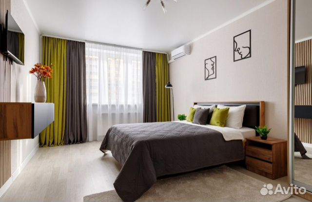 

1-к. квартира, 42 м², 1 кровать