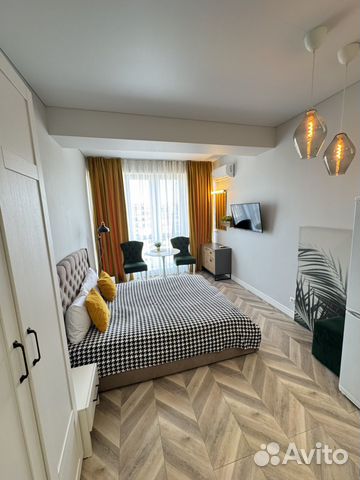 

Квартира-студия, 29 м², 2 кровати