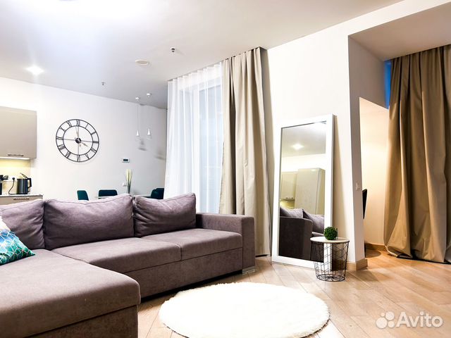 

Квартира-студия, 60 м², 2 кровати