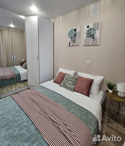 

1-к. квартира, 37 м², 2 кровати