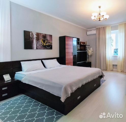 

1-к. квартира, 42 м², 2 кровати