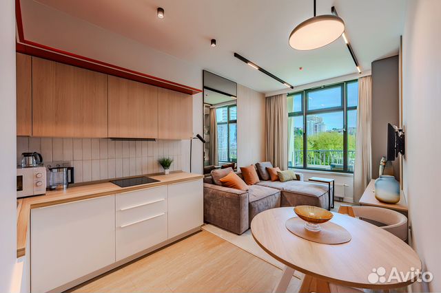 

1-к. квартира, 55 м², 2 кровати