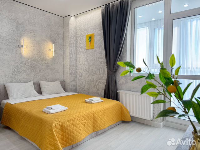 

1-к. квартира, 32 м², 2 кровати