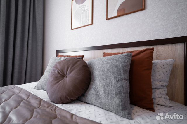 

1-к. квартира, 45 м², 2 кровати