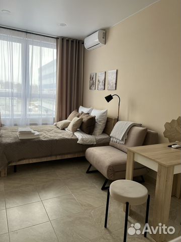 

Квартира-студия, 25 м², 2 кровати