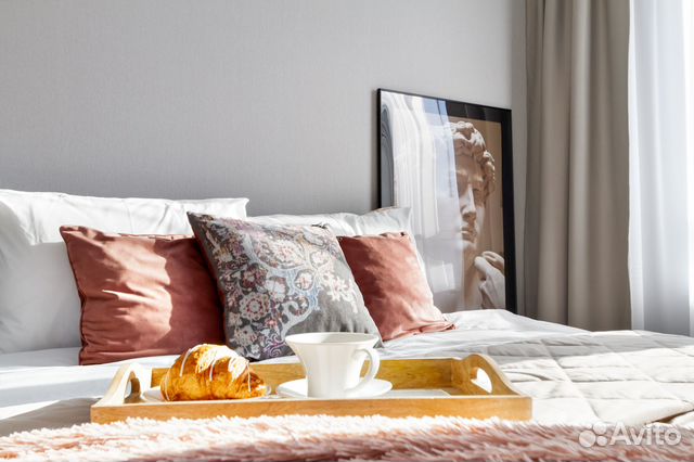 

1-к. квартира, 35,5 м², 2 кровати
