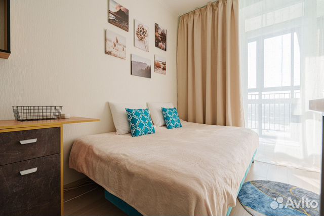 

Квартира-студия, 27 м², 3 кровати