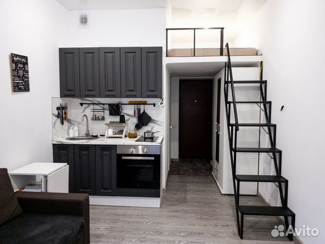 

Квартира-студия, 25 м², 5 кроватей