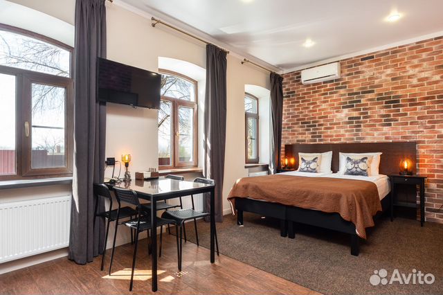 

Квартира-студия, 35 м², 2 кровати