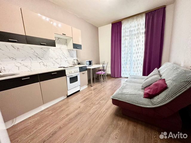 

1-к. квартира, 45 м², 2 кровати