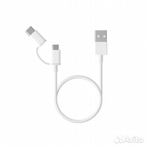 Кабель Xiaomi Topturbo Micro USB USB-C Type C