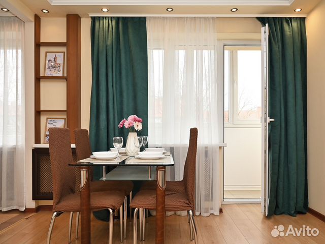 

1-к. квартира, 57 м², 2 кровати
