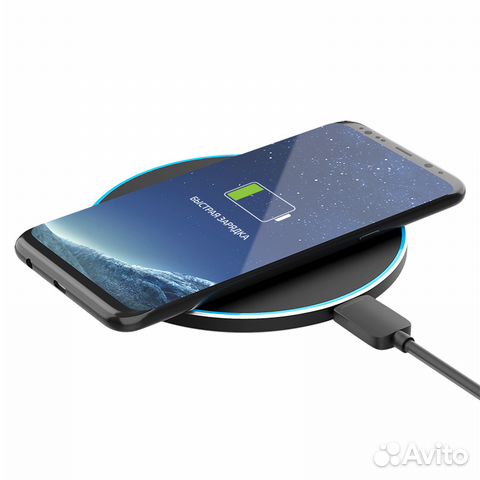 Беспроводное зарядное устройство olmio 10W QC Беспроводное зарядное устройство olmio 10W QC