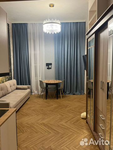 

Квартира-студия, 24 м², 2 кровати