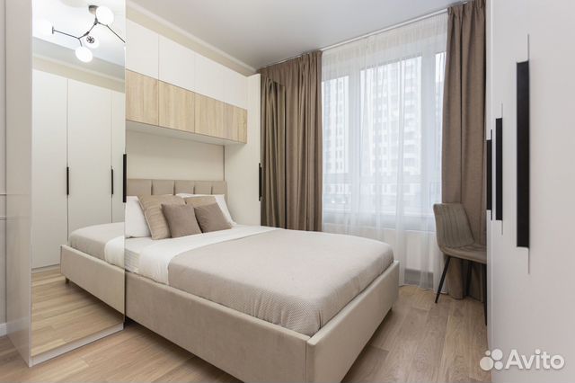 

Квартира-студия, 31 м², 2 кровати