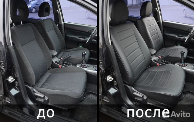 Чехлы из эко кожи на Skoda Octavia (Шкода Октавия)