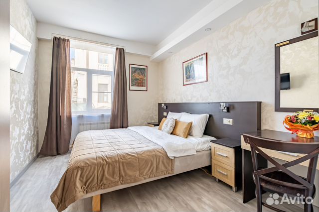 

Квартира-студия, 27 м², 2 кровати