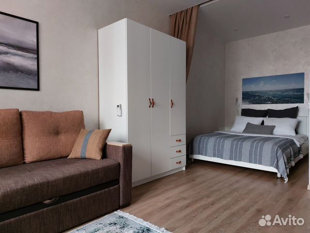 

1-к. квартира, 37 м², 2 кровати