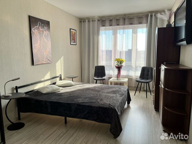 

1-к. квартира, 48 м², 2 кровати