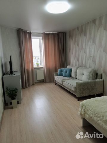 

1-к. квартира, 34 м², 2 кровати