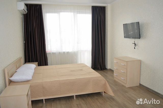 

1-к. квартира, 42 м², 3 кровати