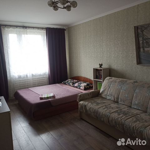 

1-к. квартира, 40 м², 2 кровати