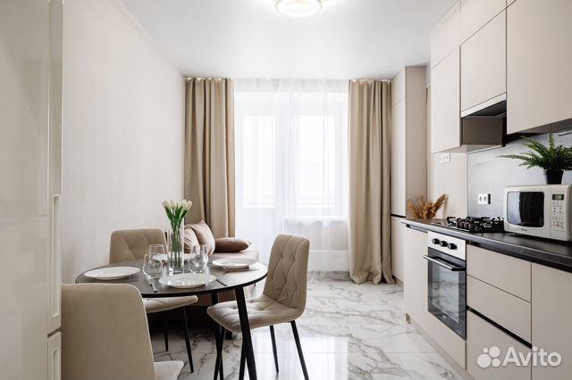 

1-к. квартира, 42 м², 3 кровати