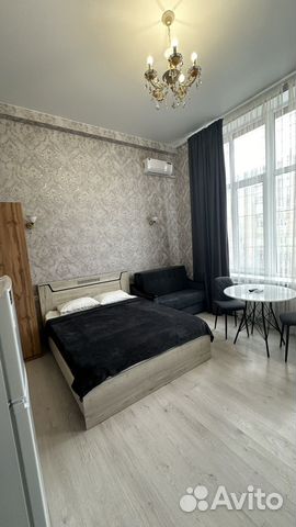 

Квартира-студия, 32 м², 2 кровати
