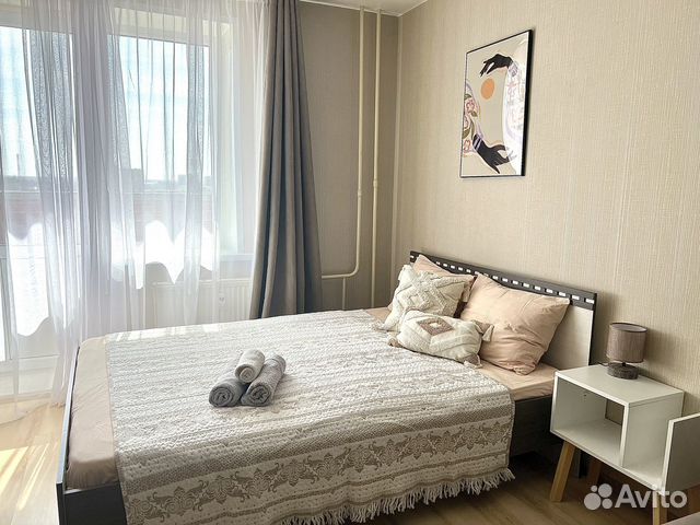 

Квартира-студия, 32 м², 2 кровати