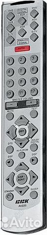 Пульт заменяющий для усилителя BBK AV220