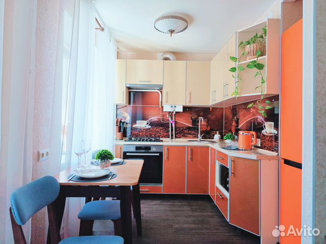 

2-к. квартира, 45 м², 2 кровати
