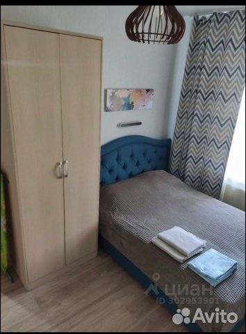 

1-к. квартира, 32 м², 2 кровати