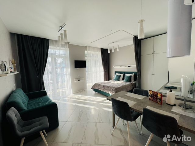 

Квартира-студия, 40 м², 2 кровати