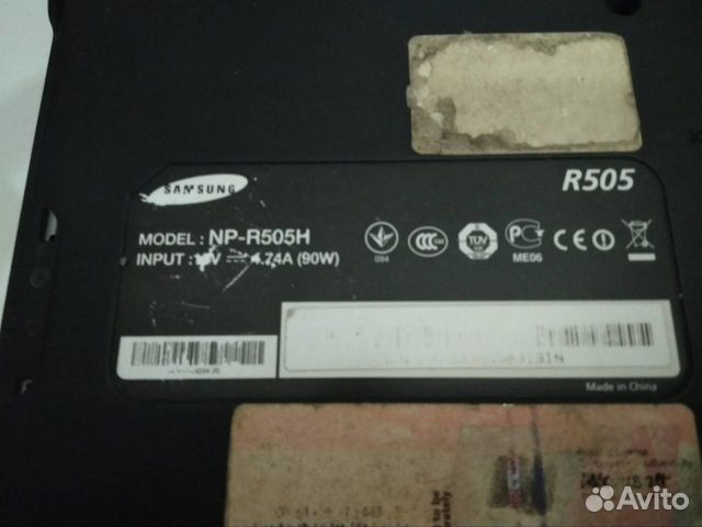 Корпус для ноутбука SAMSUNG R505 Корпус для ноутбука SAMSUNG R505