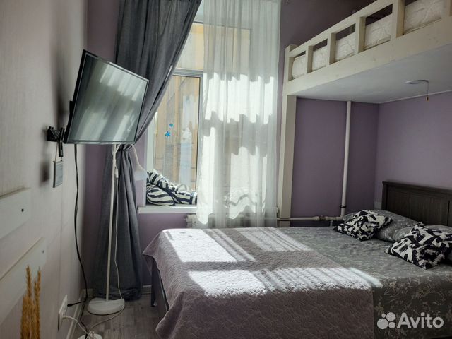 

Квартира-студия, 24 м², 2 кровати
