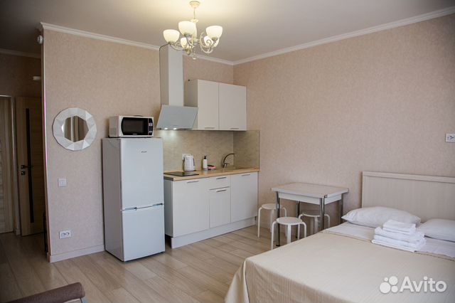 

Квартира-студия, 25 м², 2 кровати