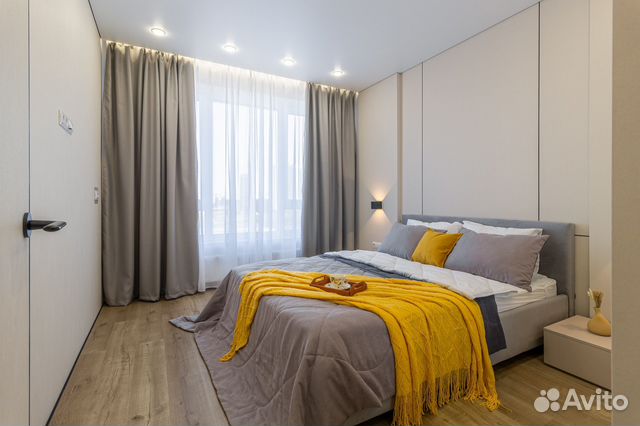 

1-к. квартира, 42 м², 2 кровати
