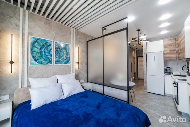 

Квартира-студия, 27 м², 2 кровати
